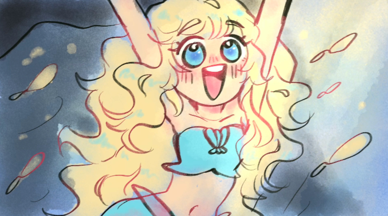Animatic for The Little Mermaid (reinterpretation, 2024)